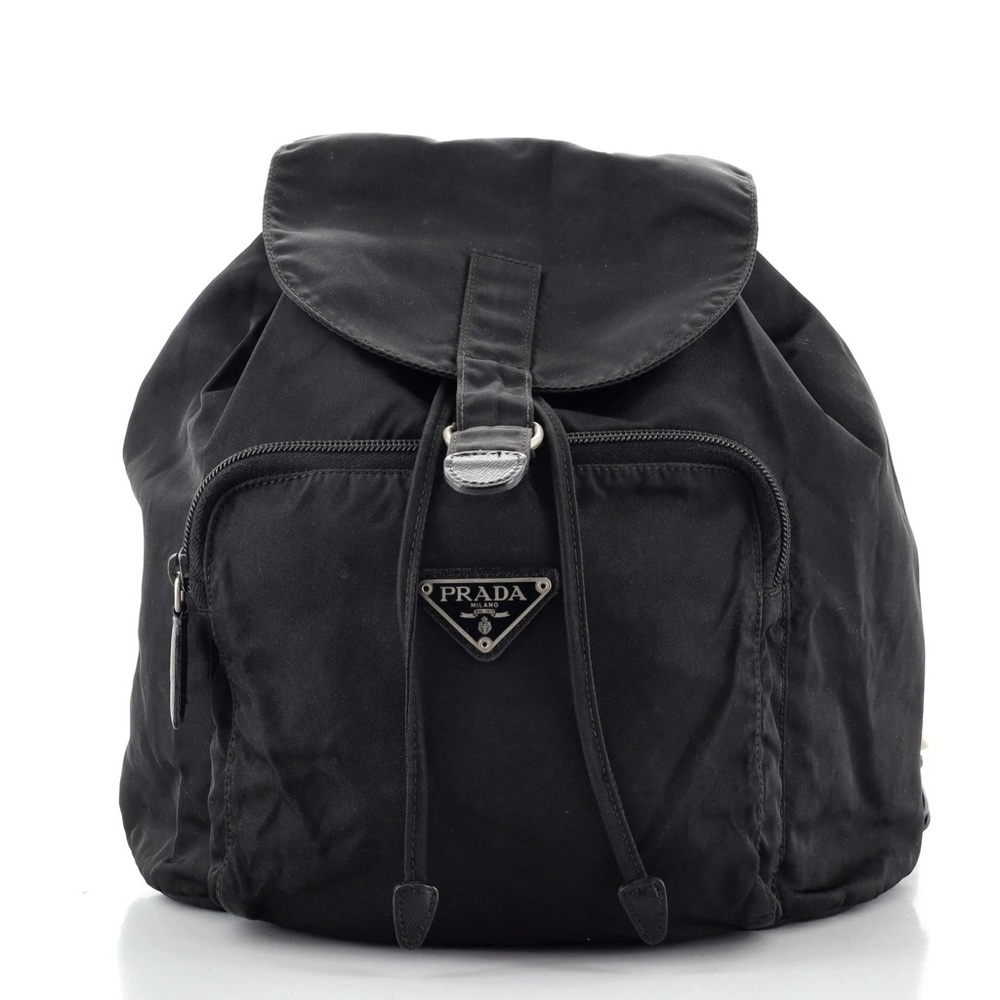 Prada Tessuto Front Pocket Backpack- Medium